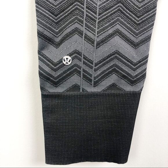 LULULEMON | Ebb to Street Pants Chevron Heathered Slate Women’s Size 8 - Picture 11 of 15